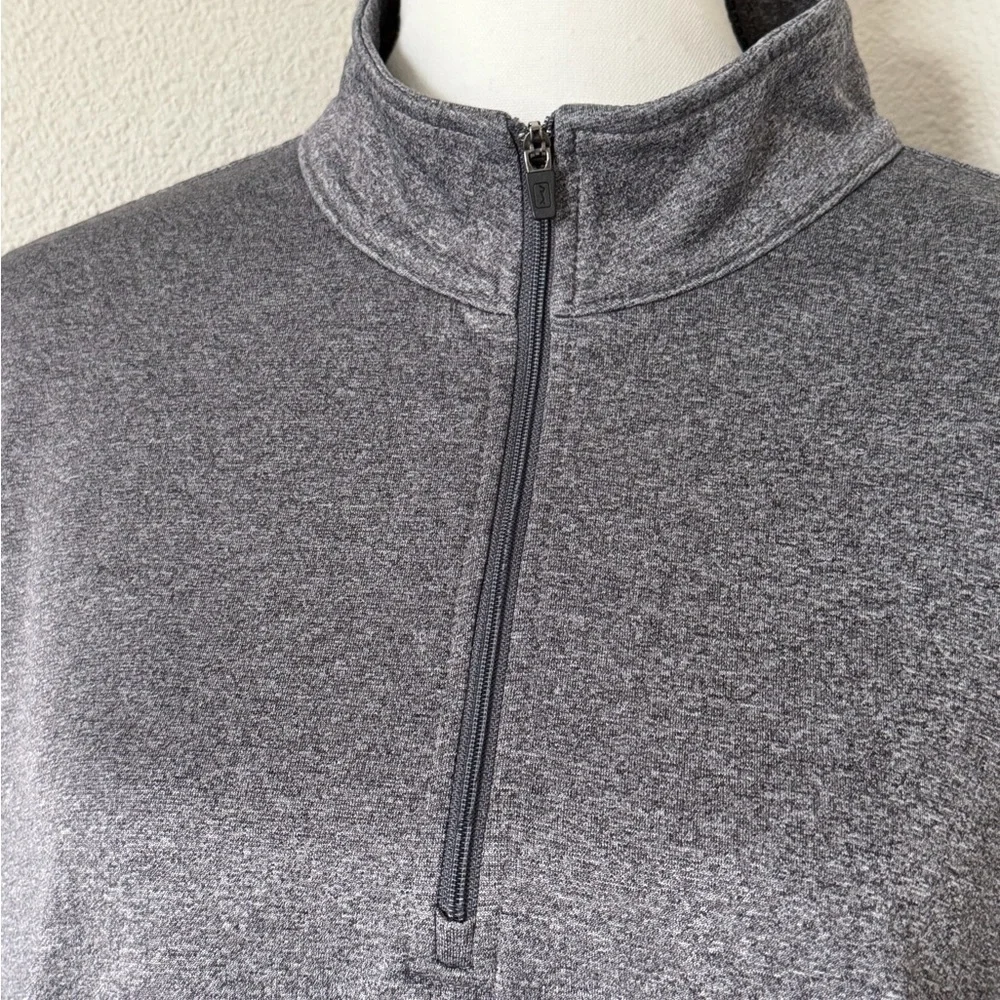 PGA Tour Gray Lightweight Quarter Zip Jacket